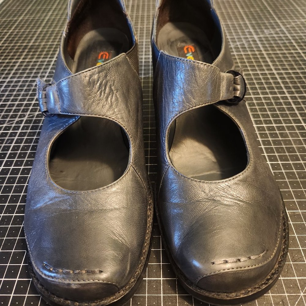 Grey Everybody wedge mary-janes, size 41 in good condition